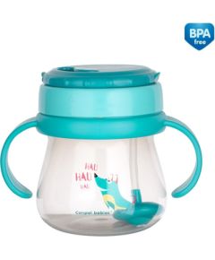 CANPOL BABIES innovative cup with flip-top straw 250ml, 56/517