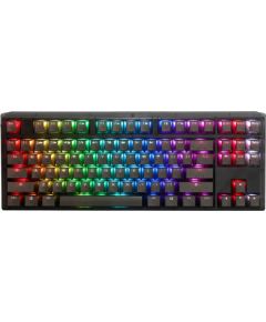 Ducky One 3 Aura Black TKL Gaming Keyboard, RGB LED - MX-Silent-Red (US)