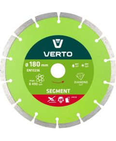 Dimanta griešanas disks Verto 61H3S8; 180 mm