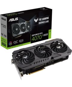 Graphics Card ASUS NVIDIA GeForce RTX 4070 Ti SUPER 16 GB GDDR6X 256 bit PCIE 4.0 16x Triple slot Fansink 2xHDMI 3xDisplayPort RTX4070TIS-O16G-OG-GAM