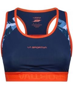 La Sportiva Bra HOVER Top W L Deep Sea/Cherry Tomato