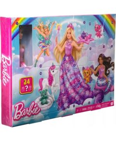 Mattel Barbie Кукольный адвент-календарь с куклой HVK26