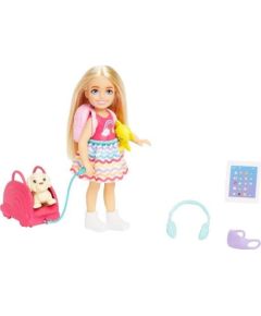 Lalka Barbie Mattel Barbie Lalka Chelsea w podróży HJY17 MATTEL