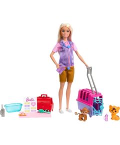 Lalka Barbie Mattel BRB RATOWNICZKA ZWIERZAT HRG50 WB6