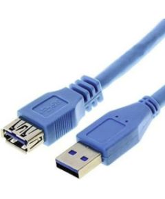 Kabelis Brackton USB-A Male - USB Micro B Male 1.8m Blue