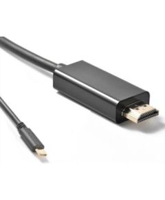 Kabelis Brackton USB Type-C Male - HDMI Male 4K 1m