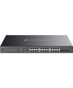 Switch TP-LINK Omada SG3428XMPP Rack 24x10Base-T / 100Base-TX / 1000Base-T 4xSFP+ 1xConsole 1 PoE+ ports 16 500 Watts SG3428XMPP