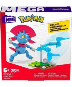 Mattel Mega Construx Weavile Dimoret 75el. GDW29 HTJ02