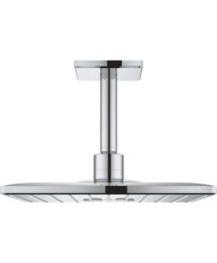 Grohe dušas galva ar turētāju Rainshower 310 SmartActive Cube, no griestiem, hroms