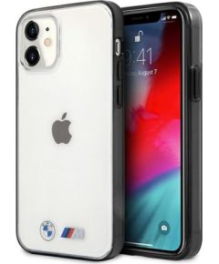 Etui BMW BMHCP12SMBTOK iPhone 12 mini 5,4" transparent hardcase Sandblast