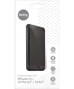 Setty tempered glass 2,5 D for iPhone 13 | 13 Pro 6,1" | 14 6,1"