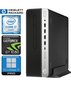 HP 600 G5 SFF i7-9700 8GB 1TB SSD M.2 NVME+2TB GT1030 2GB WIN11Pro