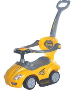 Baby Mix Stumjamā mašīna "3in1" MEGA CAR yellow BabyMix 45840