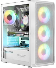 Logic 3 Logic PORTOS ARGB MINIDI USB 3.0 Case White