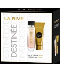 La Rive La Rive for Woman Zestaw prezentowy Destinee (woda perfumowana 90ml+żel pod prysznic 100ml)