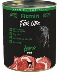 Fitmin  FITMIN For Life dog konserwa lamb 800g