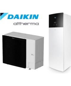 DAIKIN gaiss-ūdens siltumsūknis Altherma EBVX11S23D9W / ERLA11DW1 10,6kW 230L tvertne R32