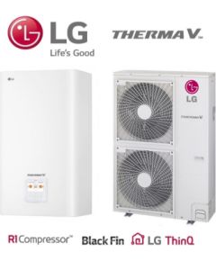 LG gaiss-ūdens siltumsūknis HU123MA .U33 / HN1636M .NK5 Therma V 3-fāžu 12,0 kW