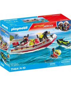 Playmobil Playmobil Action Heroes 71464 Łódz straży pożarnej ze skuterem wodnym