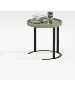 Side table KEIRA D40xH45cm, green