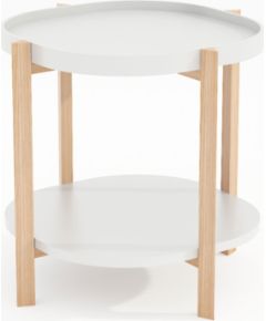 Side table NORAH 50x50xH55cm, white