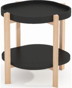 Side table NORAH 40x40xH60cm, black