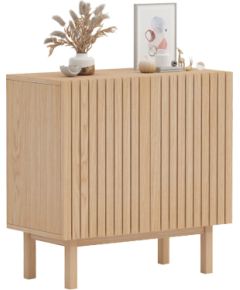 Sideboard SUNNY 80x40xH80cm, melamine oak