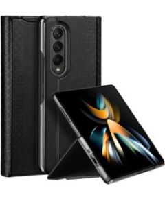 Dux Ducis Samsung  Galaxy Z Fold4 Bril case with a flip wallet stand Black