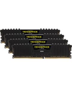 Corsair DDR4 64GB 2400-14 Vengeance LPX Black Quad