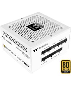 Thermaltake Toughpower GF A3 Snow 850W, PC power supply (white, 1x 12VHPWR, 5x PCIe, cable management, 850 watts)