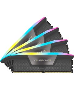 Corsair 64 GB DDR5-6600 Kit, memory (black, CMH64GX5M4B6600C32, Vengeance RGB, XMP)