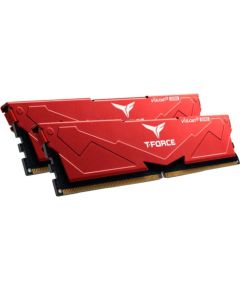 Team Group DDR5 32GB - 6000 - CL - 40 - Dual-Kit - DIMM - FLRD532G6000HC38ADC01, Vulcan, XMP, red