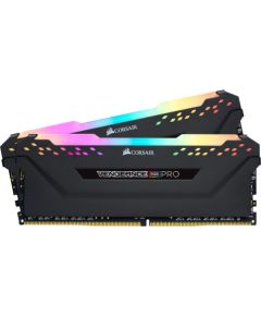 Corsair DDR4 - 16 GB -4000 - CL - 18 - Dual Kit, RAM (black, CMW16GX4M2Z4000C18, Vengeance RGB PRO)