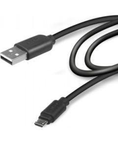 Data Cable USB 2.0 - Micro USB 3m By SBS Black