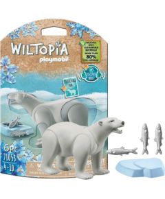 Playmobil PLAYMOBIL 71053 Wiltopia polar bear, construction toy