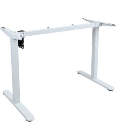 Table leg ERGO LIGHT with 1 motor, white