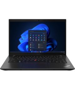 Lenovo ThinkPad L14 AMD Ryzen™ 5 PRO 5675U Laptop 35.6 cm (14") Touchscreen Full HD 16 GB DDR4-SDRAM 512 GB SSD Wi-Fi 6E (802.11ax) Windows 11 Pro Black New Repack/Repacked