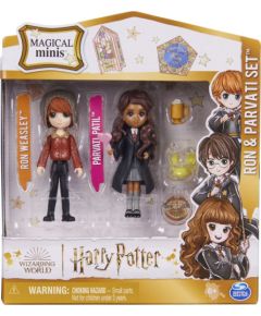 Spin Master Wizarding World Harry Potter: Ron  Parvati Set Magical Minis (6064902)