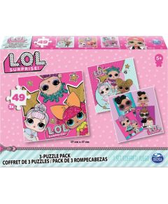 Spin Master L.O.L. Surprise!: Glitterati - 3-Puzzle Pack (49 pcs x3) (20114662)