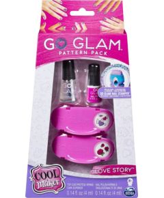 Spin Master Cool Maker: Go Glam Pattern Pack Nail Stamper - Love Story (20117220)