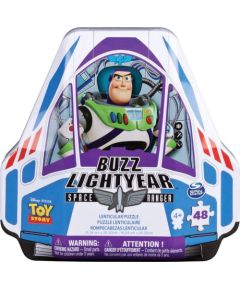 Spin Master - Toy Story Buzz Lightyear Lenticular Puzzle in a Shaped Tin Packaging (20108499)