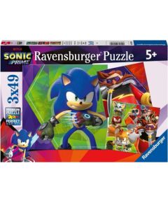 Ravensburger Puzzle: Sonic Prime - The Adventures of Sonic (3x49pcs) (05695)