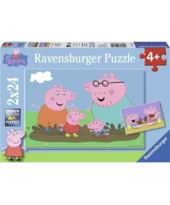 Ravensburger Puzzle: Peppa Pig (2X24pcs) (09082)