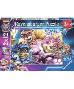 Ravensburger Puzzle: Paw Patrol The Mighty Movie (2x12pcs) (5721)