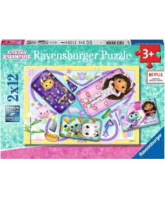 Ravensburger Puzzle: Gabbys Dollhouse (2x12pcs) (5709)