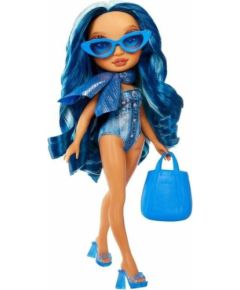 MGA Rainbow High: Swim  Style Fashion Doll- Skyler Bradshaw (Blue) Doll (507307-EUC)