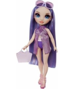 MGA Rainbow High: Swim  Style Fashion - Violet Willow (Purple) Doll (507314-EUC)