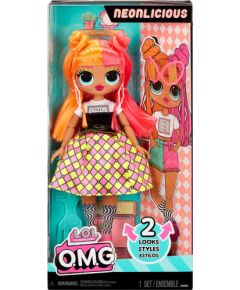 MGA L.O.L. Surprise!: O.M.G. - Neonlicious Doll (591580EUC)