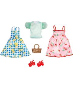 Mattel Μattel Barbie Fashions 2-Pack Clothing Set - Picnic 2 Dresses  Accessories (HJT33)