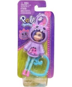 Mattel Polly Pocket: Friend Clips Doll with Hoodie Dyno (HRD62)